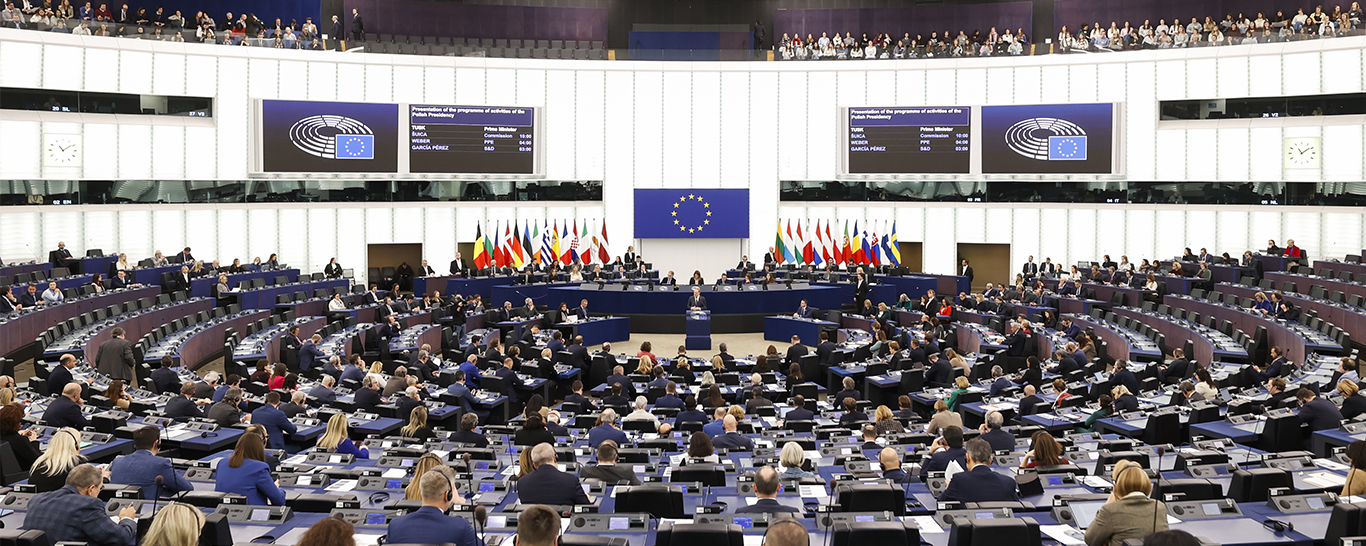 séance plénière au Parlement européen